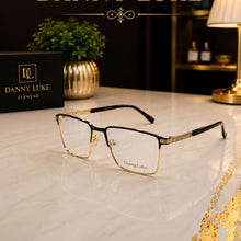 Load image into Gallery viewer, A pair of square eyeglasses for gents