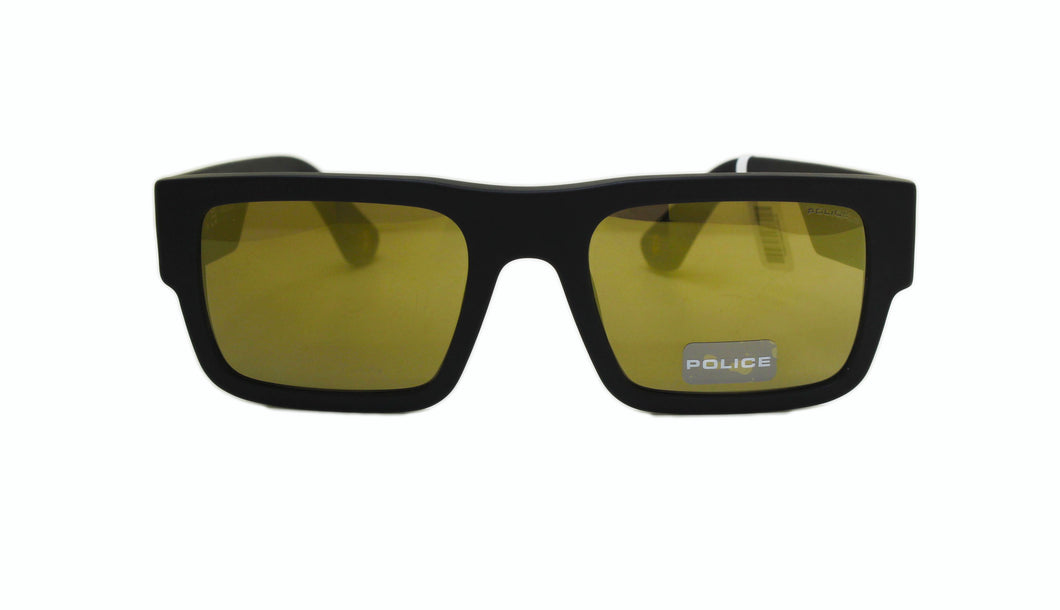 POLICE Sunglasses Bold temples dead printed