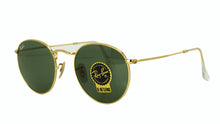 Load image into Gallery viewer, RayBan 3447 Gold round
